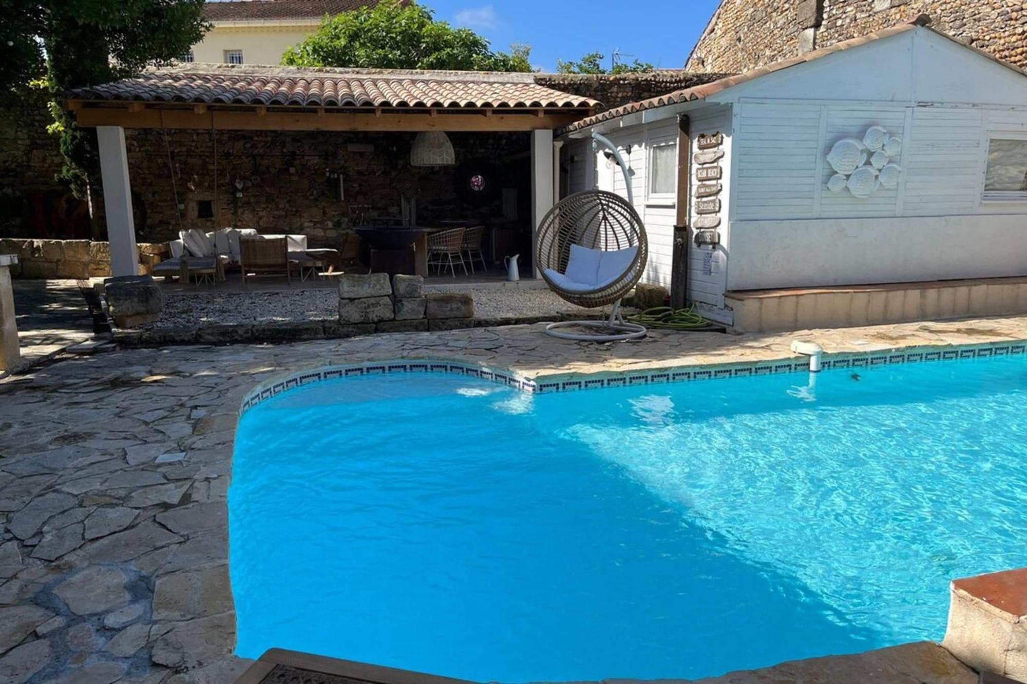 Casa Angel -Bohemian Villa With Swimming Pool And Air Conditioning! Vauvert Ngoại thất bức ảnh